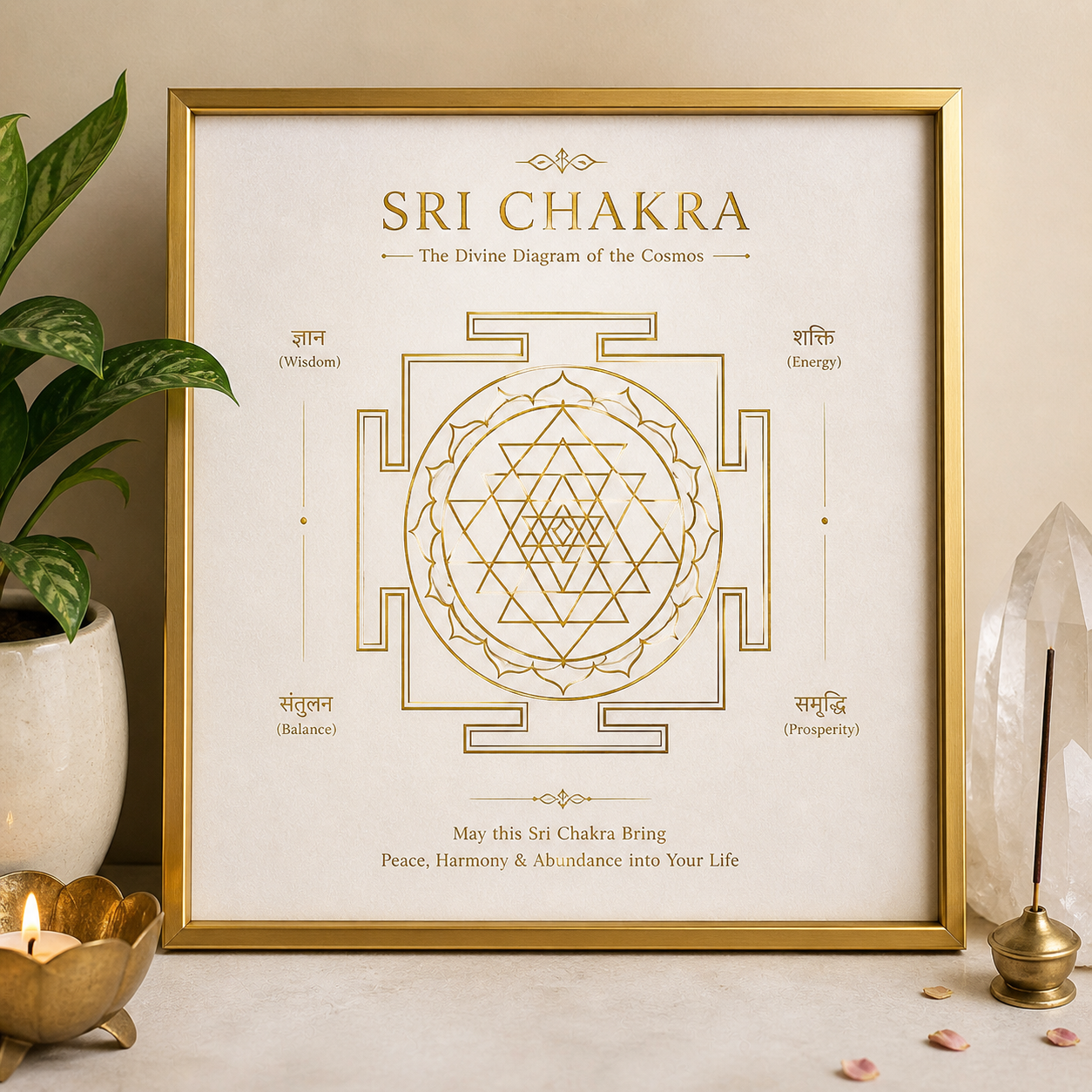 Intention Based Sri Chakra Drawing