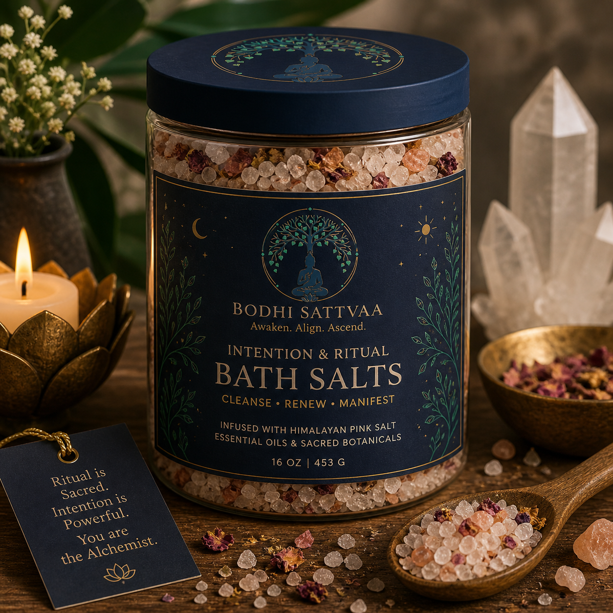 Intention & Ritual Bath Salts